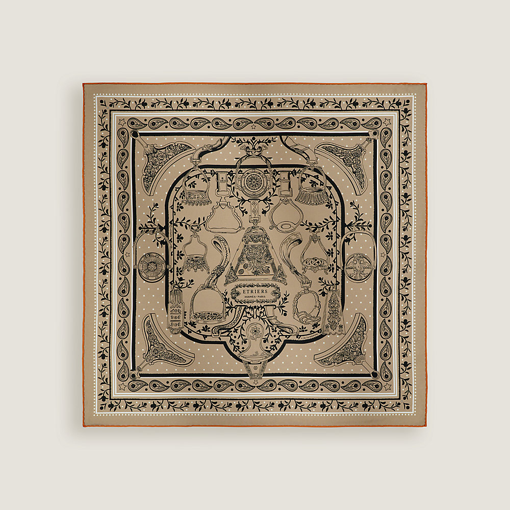 Etriers Remix bandana 55 | Hermès USA